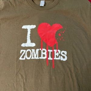 New! “I ❤️ Zombies” T-Shirt